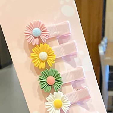 Imagem de ZJchao Conjunto de Grampos de Cabelo de Desenho Animado Com 10 Peças de Presilhas de Cabelo Coloridas Requintadas e Fofas para Meninas, Bebês, Crianças, Acessórios de para Festa de (Tipo 2)