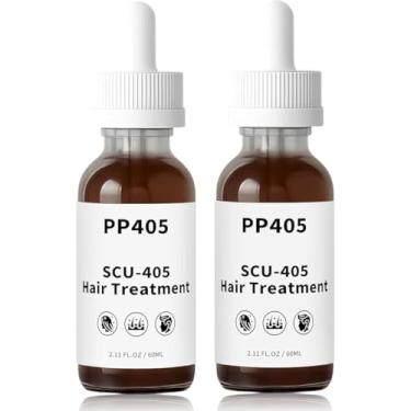 Imagem de (Dermatologists Recommend) 2026 New 2PCS PP405 Aceite de tratamiento del cuero cabelludo y cabello: suero nutritivo, no grasiento, para todos los tipos de cabello, 60ML/2FL.OZ