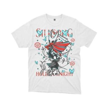 Imagem de Camiseta Unissex Oversized De Algodão Hollow Knight Silksong Y2k De Ma