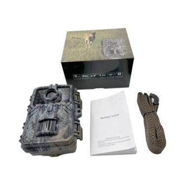 Imagem de Câmera De Caça À Prova d'Água 16MP 1080P Com Visão Noturna HD E Detecç