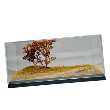 Imagem de TTETTZ Vitrine para Miniaturas de Carros em Escala 1/64, Expositor e Criativo para Dioramas e Carros de Brinquedo, Organizador à Prova de Poeira.