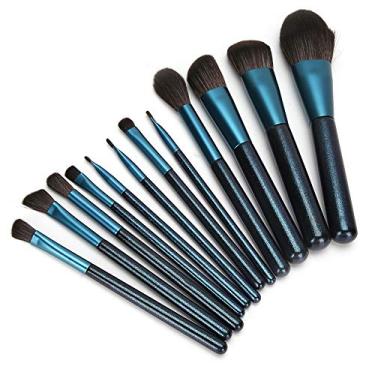 Imagem de Dioche Conjunto de Pincéis de Maquiagem Profissional para Cabelo Macio Em pó Base Blush Sombra Sobrancelha Kit de Pincel para Lábios Com Bolsa de Armazenamento para Amantes de