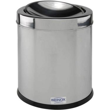 Imagem de Lixeira Inox 3032/202 5,4 L Brinox Inox