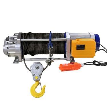 Imagem de Guincho Elétrico 1250/2500Kg com 100Mts Cabo de Aço Fixo 220V Monofási