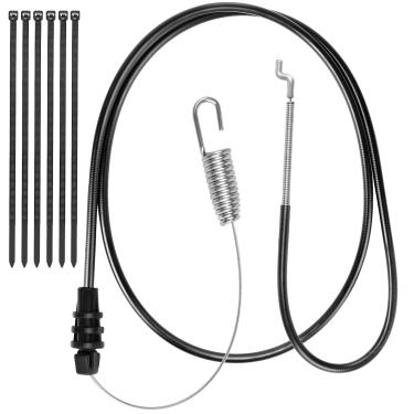 Imagem de Cabo raction 105-1845 para Reciclador Toro 56 cm cortador de grama a gás autopropelido, 290-931 14508 60-530 105-1845 60-530 substituição do cabo de controle de tração dianteira para Toro 20012 20016