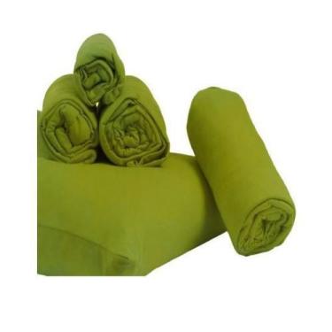 Imagem de Lençol de Malha Casal Super King Venesa, Verde Pistache