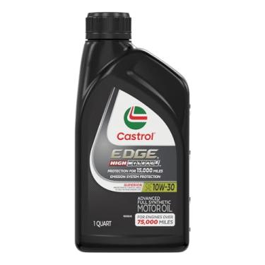 Imagem de Castrol Óleo de motor sintético avançado EDGE High Mileage 10W-30, 1 litro