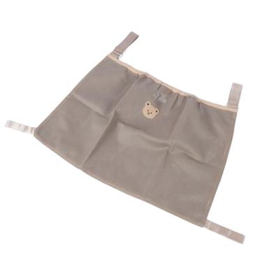 Imagem de Jiawu Bolsa de Rede de Armazenamento Suspensa para Carrinho de bebê Com Materiais Premium, Design de Grande Capacidade para Passeios Fáceis, Organizador de Malha Elegante para Carrinho de bebê,