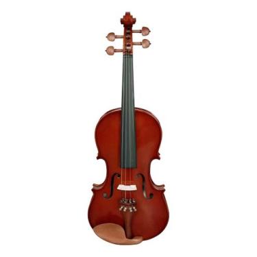 Imagem de Violino Giannini Gvl4/4 4/4 Natural Acabamento Brilhante - Natural