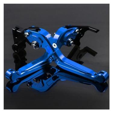 Imagem de Tsinesla Para Suzuki GS500E 1994-1998 Dobrável Ajustável GS 500E 500 E CNC Alavancas de Embreagem de Freio Dobráveis de Alumínio