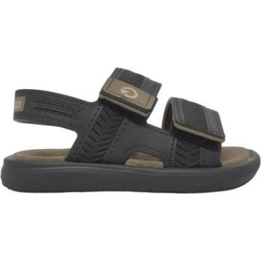 Imagem de Sandália Infantil Menino Papete Casual Dia a Dia Passeio Escola Ultra Conforto Cartago 12549-Masculino