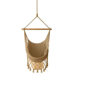 Imagem de Rede Cadeira de teto suspensa descanso e balanco(Areia (T))