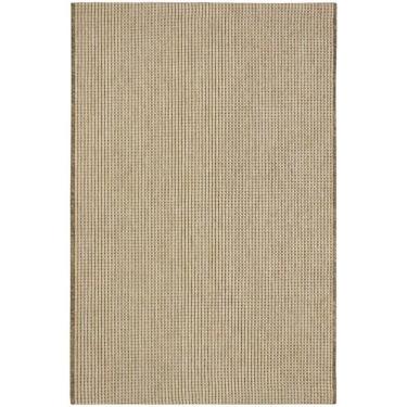 Imagem de Tapetes São Carlos – Tapete Sarja Papilo| Estilo Nórdico Liso em Polipropileno c/Proteção UV | Lavável e Compacto p/Entrada e Sala | 0,3cm x 0,5m x 1m