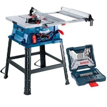 Imagem de Serra Circular de Mesa 10 POL 1800W GTS 254 e Estojo Brocas e Pontas K