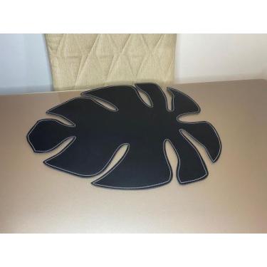 Imagem de Jogo Lugar Americano Folha Costela De Adão Com 6 Unidades - NOGUEPAD, 