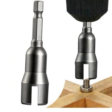 Imagem de Generic Adaptador de chave de soquete de haste hexagonal, soquete de porca de asa, extensão de broca de longa duração, furadeira elétrica e acessórios de soquete de chave de fenda (65 mm)