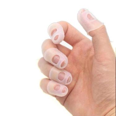 Imagem de Protetores De Dedo Antiderrapantes Para Ukulele E Guitarra Elétrica/Ac