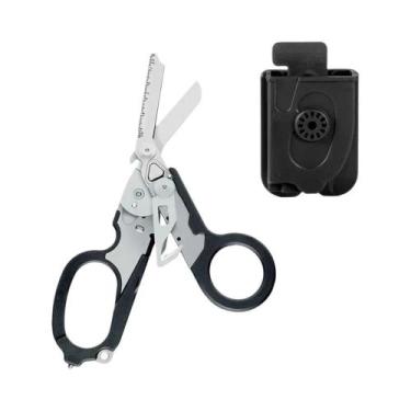 Imagem de Tesoura Tática Dobrável Raptor: Ferramenta EDC De Sobrevivência Para P