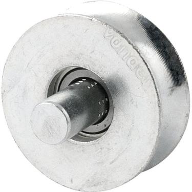 Imagem de Roldana Para Portão 2 Tipo U Aço Zincado R.pino Vonder