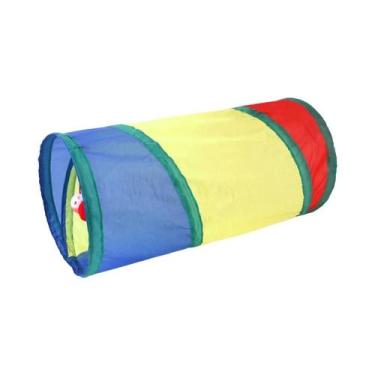 Imagem de Túnel Dobrável Para Gatos, Brinquedo Interativo Divertido Para Gatinho