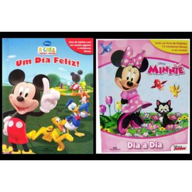 Imagem de Miniaturas: a casa do mickey mouse - um dia feliz! + minnie: dia a dia