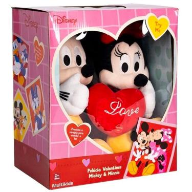 Imagem de Pelucia Disney Dia dos Namorados Mickey Minnie Multikids