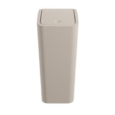 Imagem de Lixeira Cesto De Lixo Tampa Click Banheiro Cozinha 8 Litros Astra