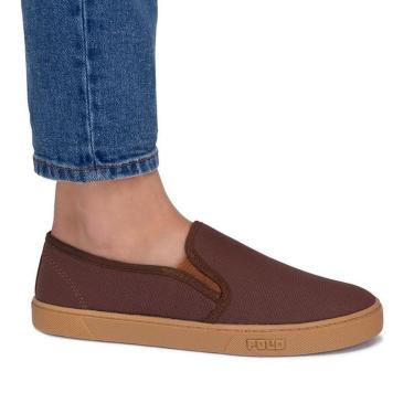 Imagem de Tênis Sapatênis Polo Original Em Lona Slip On Sola Costurada 2220-Masculino
