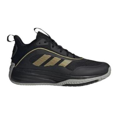Imagem de Tênis Adidas Ownthegame Basquete Preto e Dourado - Masculino 43-Masculino