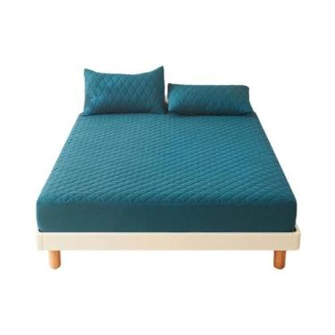 Imagem de Capa De Colchão De Tecido 3D Respirável E Impermeável, Lençol Ajustáve