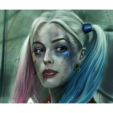 Imagem de Pôster em tela de pintura de parede Harley Quinn 40x60cm
