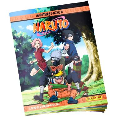 Imagem de Álbum de Figurinhas Naruto Clássico Brochura Panini