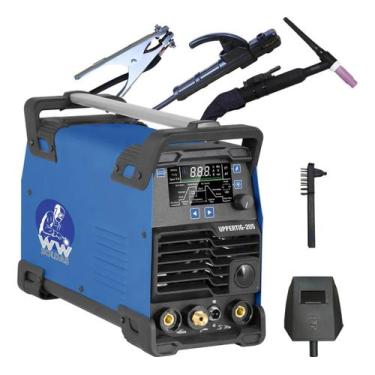 Imagem de Máquina De Solda Inversora Tig Pulsada Alta Frequência Mma E Spot Tig,