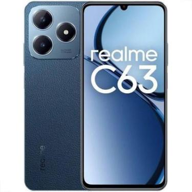 Imagem de Realme C63 Azul  6GB RAM, 128GB, NFC, Versão Global