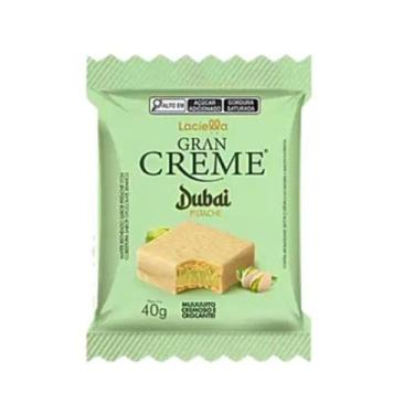 Imagem de Wafer Gran Creme Dubai Chocolate Branco e Pistache Laciella 40g