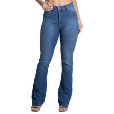 Imagem de Calça Jeans Sawary Boot Cut - 281859 - Azul médio 38-Feminino
