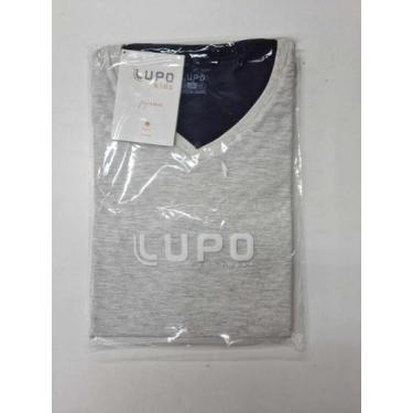 Imagem de Pijama Curto com Shorts Juvenil Algodão Lupo 20000-002., 10, Mescla cl