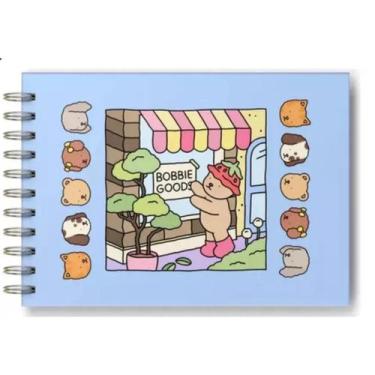 Imagem de Livro de Colorir Bobbie Goods com 50 Folhas para Pintar, Azul