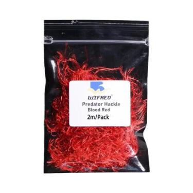 Imagem de Pacote De 2M De Material Chenille Predator Hackle De Face Única Para M