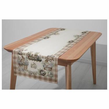 Imagem de KIT 2 Caminho Trilho De Mesa Feliz Páscoa 1,40x0,40 M - Fabrika De fes