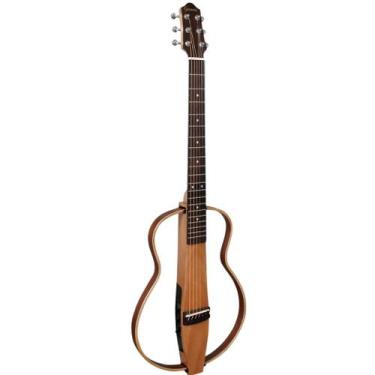 Imagem de Violão Eletrico Giannini Roadman GRMS-N Aço Natural C/ Bag