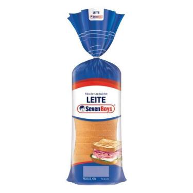 Imagem de Pão de Forma de Leite Seven Boys 450g