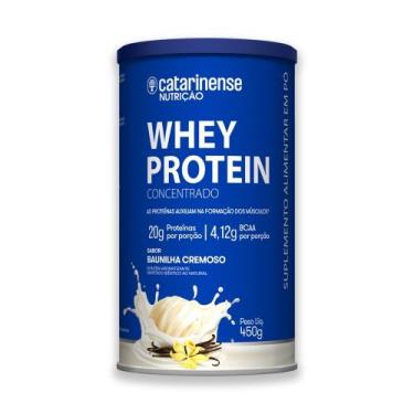 Imagem de Whey Protein Concentrado Catarinense 450g Baunilha, Baunilha