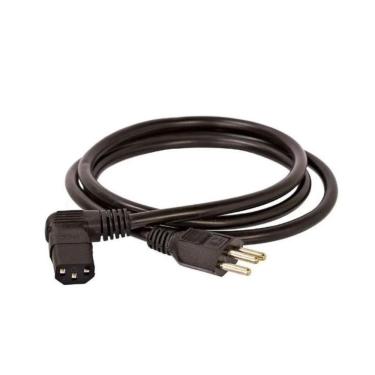 Imagem de Cabo de Força 1,8 metro - Tripolar - Plugue em L - NBR 14136 - 0,75mm / 10A - CBF.349