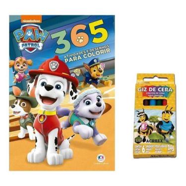 Imagem de Livro - Patrulha Canina - 365 Atividades e Desenhos para Colorir - Cir