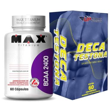 Imagem de Kit Bcaa 2400 C/ 60 Cápsulas + Deca Testona C/ 60 Comprimidos