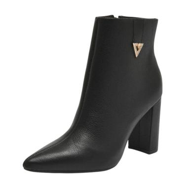 Imagem de Bota Feminina Salto Bloco Alto Confortavel Social Via Marte