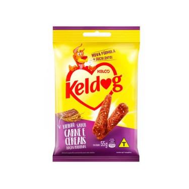 Imagem de Bifinho Kelco Keldog Raças Pequenas Carne e Cereais 55g