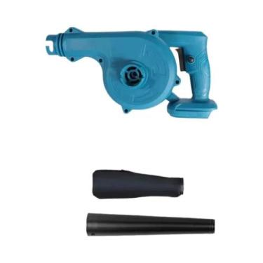 Imagem de Soprador De Ar Elétrico Sem Fio Makita 18V, Coletor De Folhas E Poeira