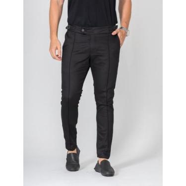 Imagem de Calça Masculina Esporte Fino Slim Com Ajuste Lateral - BOXER JEANS, Pr